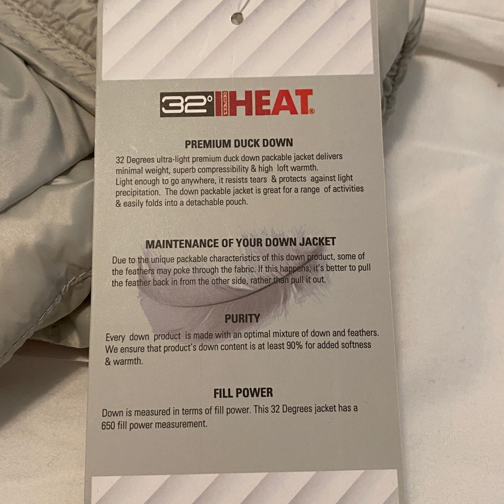 32 Degrees Light Weight Down Jacket - Picture 5 of 7